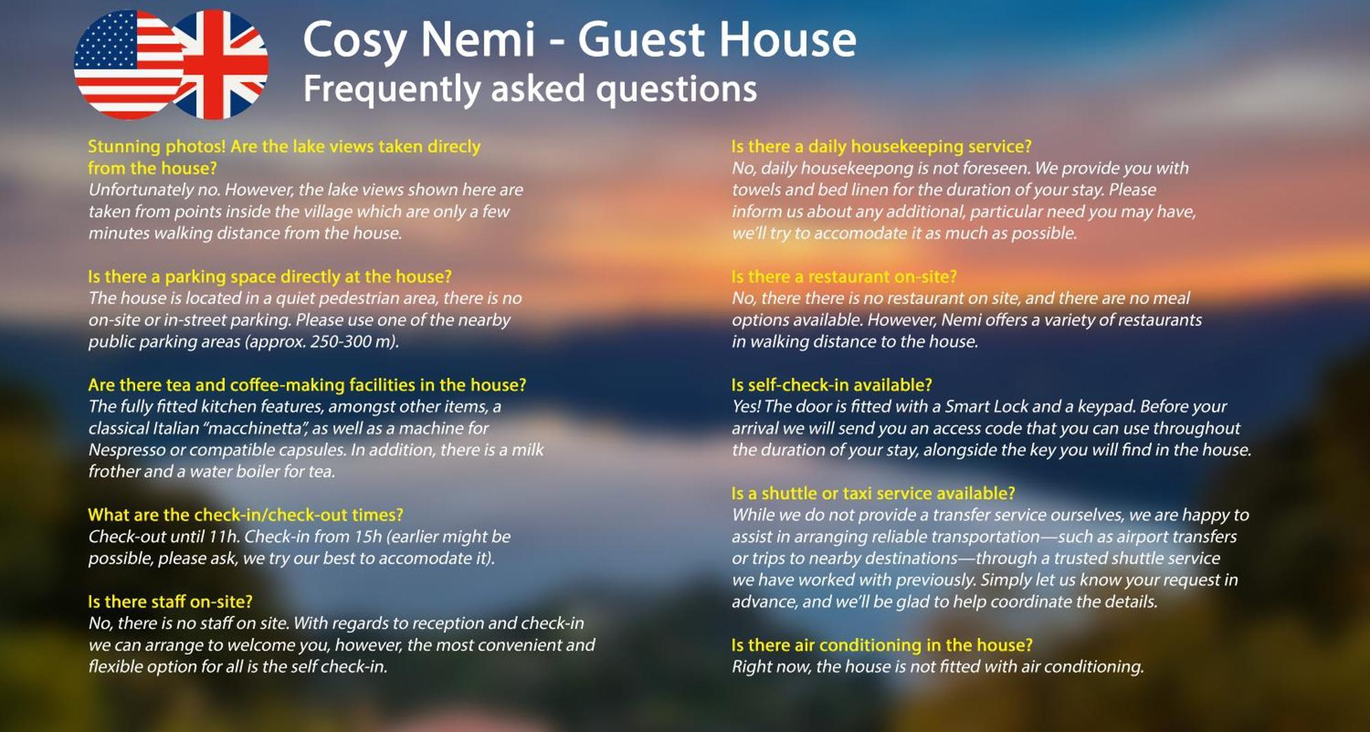 Cosy Nemi - Guest House Extérieur photo